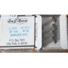 JAYBEE 1072 - 28" METAL WHEELSETS WITH SHOULDER AXLE - HO SCALE