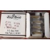 JAYBEE 1011 - 42" METAL WHEELSETS WITH BLUNT AXLE - HO SCALE