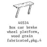 PSC 40534 - BOXCAR BRAKE WHEEL PLATFORM - O SCALE