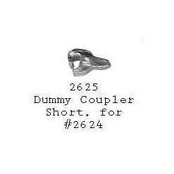 PSC 2625 - LOCOMOTIVE PILOT SHORT COUPLER - HO SCALE