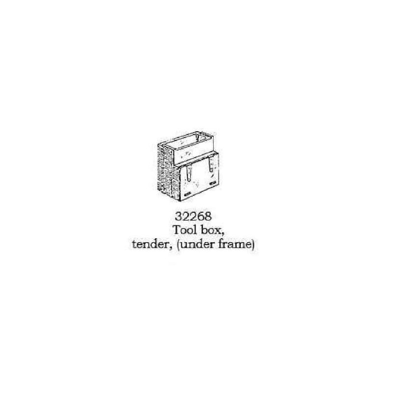 PSC 32268 - STEAM LOCOMOTIVE TOOL BOX - HO SCALE