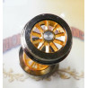 PSC 31944 - 40" 10 SPOKE WHEELSET FLUSH END AXLE - HO SCALE