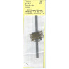 PLANO 090 - PS2 2 BAY COVERED HOPPER ROOFWALK - GYPSUM DIAMOND PATTERN - HO SCALE