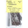 PLANO 12007 - STANRAY COUPLER CUT LEVERS WITH HANGERS - HO SCALE