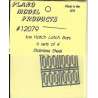 PLANO 12079 - ICE REEFER HATCH LATCH BARS - HO SCALE