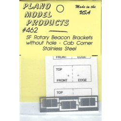 PLANO 462 - ROTARY BEACON BRACKETS - CAB CORNER - HO SCALE