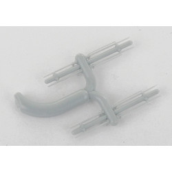 DETAIL ASSOCIATES 2315 - DIESEL LOCOMOTIVE WINDSHIELD WIPERS - INLINE BLADE - HO SCALE