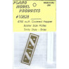 PLANO 10828 - 4750cuft COVERED HOPPER BOLSTER SIDE PLATES - TRINITY STYLE - HO SCALE