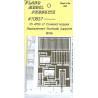 PLANO 10837 - PS 4750cuft COVERED HOPPER ROOFWALK SUPPORTS - HO SCALE