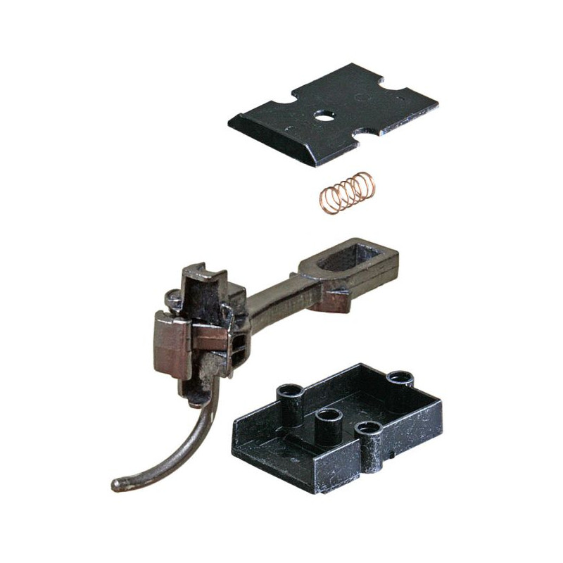 KADEE 1744 TYPE SE TOP AND BOTTOM SHELF MEDIUM CENTRESET METAL COUPLER WITH PLASTIC GEARBOX - O SCALE