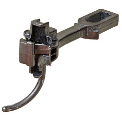 KADEE 1744 TYPE SE TOP AND BOTTOM SHELF MEDIUM CENTRESET METAL COUPLER WITH PLASTIC GEARBOX - O SCALE