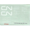 LPD DECALS H-134 - CANADIAN NATIONAL 40' BOXCAR - HO SCALE