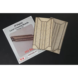 OSBORN MODELS RRA-1036 - 45 DEGREE CROSSING - HO SCALE