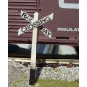 OSBORN MODELS RRA-1037 - FIRST GENERATION CROSS BUCKS - HO SCALE