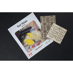 OSBORN MODELS RRA-1038 - RAIL STOPS - HO SCALE
