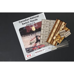 OSBORN MODELS RRA-1059 - CANADIAN NATIONAL SWITCH STANDS - HO SCALE
