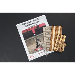 OSBORN MODELS RRA-1060 - CANADIAN PACIFIC SWITCH STANDS - HO SCALE