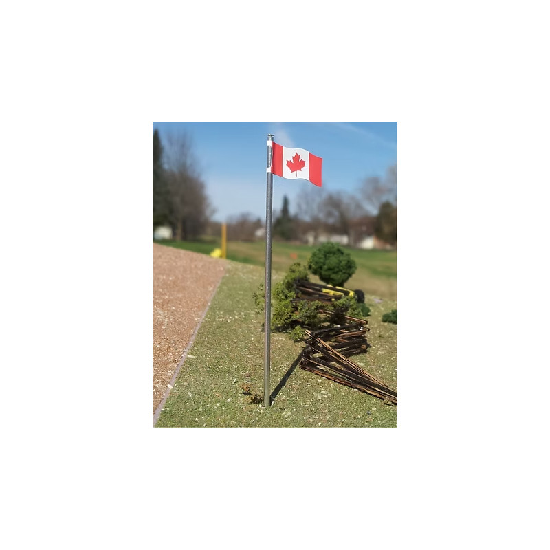 OSBORN MODELS RRA-3093 - CANADIAN FLAGS - N SCALE