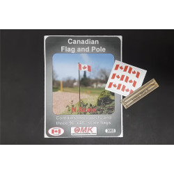 OSBORN MODELS RRA-3093 - CANADIAN FLAGS - N SCALE