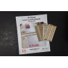 OSBORN MODELS RRA-3120 - LEVEL CROSSING BOARDS - N SCALE