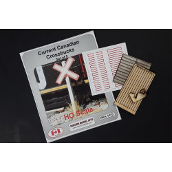 OSBORN MODELS RRA-1010 - CANADIAN CURRENT CROSSBUCKS - HO SCALE