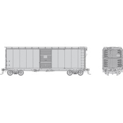 RAPIDO 183099 - 1937 AAR BOXCAR - UNDECORATED - CANADIAN PACIFIC VERSION - PARTIALLY ASSEMBLED KIT - HO SCALE