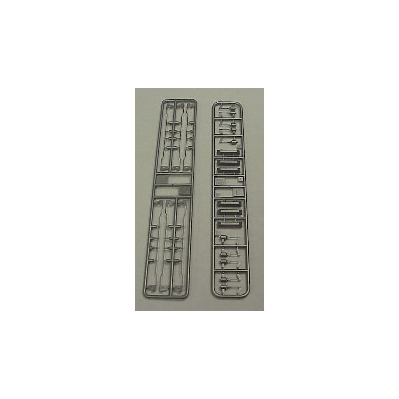 KATO 964023 - DIESEL LOCOMOTIVE GE DASH 9 EARLY HI-AD TRUCK DETAIL SET - HO SCALE