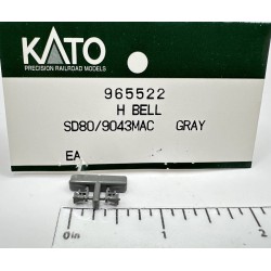 KATO 965522 - DIESEL LOCOMOTIVE SD80/SD9043MAC H BELL - HO SCALE