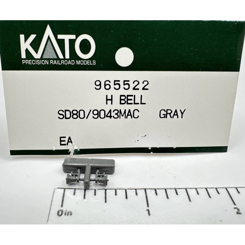 KATO 965522 - DIESEL LOCOMOTIVE SD80/SD9043MAC H BELL - HO SCALE