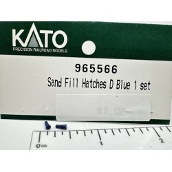 KATO 965566 - DIESEL LOCOMOTIVE SD80/SD9043MAC SAND FILL HATCHES - CSX DARK BLUE - HO SCALE
