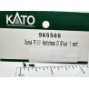KATO 965566 - DIESEL LOCOMOTIVE SD80/SD9043MAC SAND FILL HATCHES - CSX DARK BLUE - HO SCALE