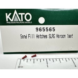 KATO 965565 - DIESEL LOCOMOTIVE SD80/SD9043MAC SAND FILL HATCHES - SLRG MAROON - HO SCALE
