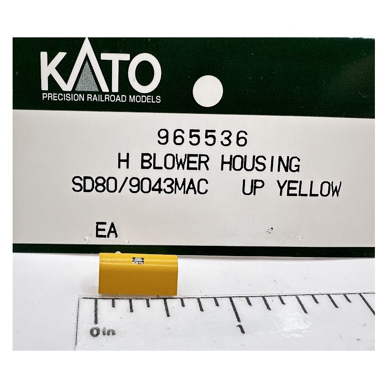 KATO 965536 - DIESEL LOCOMOTIVE SD80/SD9043MAC BLOWER HOUSING - UNION PACIFIC YELLOW - HO SCALE