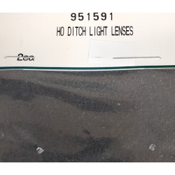 KATO 951591 - DIESEL LOCOMOTIVE DITCH LIGHT LENSES - HO SCALE
