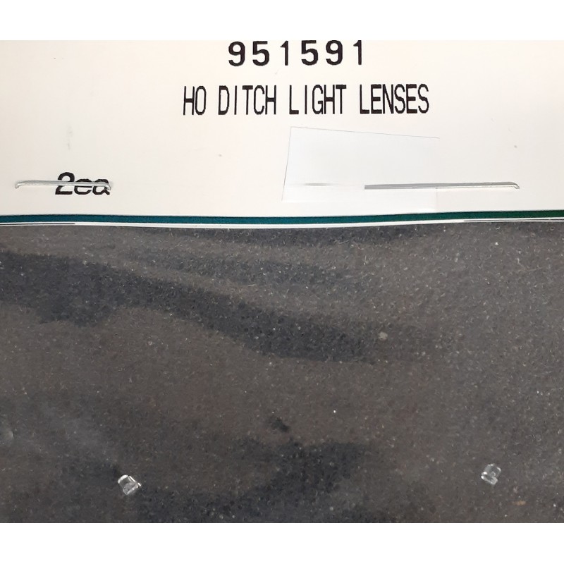 KATO 951591 - DIESEL LOCOMOTIVE DITCH LIGHT LENSES - HO SCALE