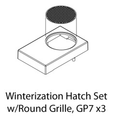 ATHEARN G62287 - DIESEL LOCOMOTIVE GP7 WINTERIZATION HATCH - HO SCALE