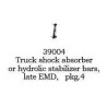 PSC 39004 - EMD TRUCK SHOCK ABSORBER - HO SCALE