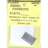 PLANO 14774 - DIESEL LOCOMOTIVE EMD E8 WINTERIZATION HATCH SCREEN FOR PROTO 2000 E8A/B - HO SCALE