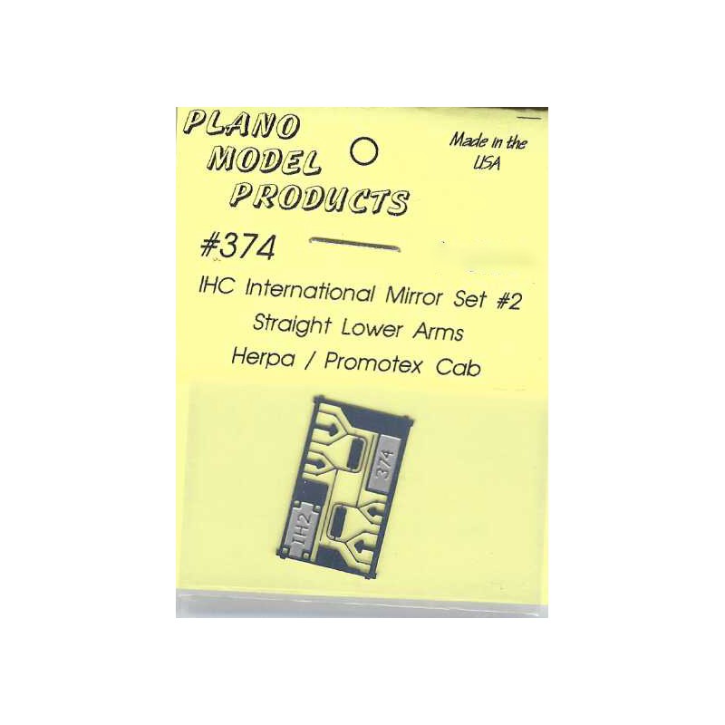 PLANO 374 - IHC INTERNATIONAL MIRROR SET - HERPA/PROMOTEX MODELS - HO SCALE