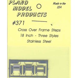 PLANO 371 - TRUCK CROSS OVER FRAME STEPS - HO SCALE