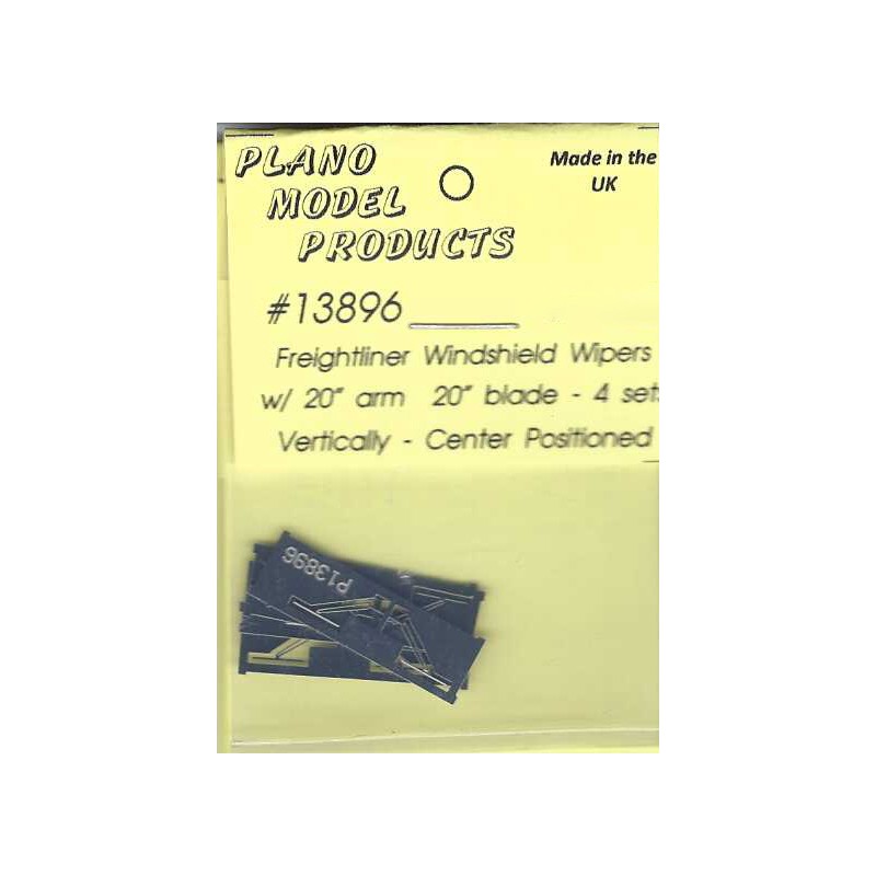 PLANO 13896 - FREIGHTLINER WINDSHIELD WIPERS - HO SCALE