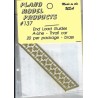 PLANO 137 - END LOAD GUIDES - FOR ALINE THRALL CAR - HO SCALE