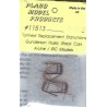 PLANO 11513 - GUNDERSON HUSKY STACK STANCHIONS - FOR ALINE/INTERMOUNTAIN MODELS - HO SCALE
