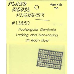 PLANO 13850 - SLAMLOCKS - RECTANGULAR STYLE - HO SCALE