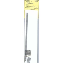 PLANO 098 - 2 BAY 4180cuft AIRSLIDE COVERED HOPPER - APEX PATTERN - FOR WALTHERS CAR - HO SCALE