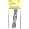 PLANO 454 - INTERNATIONAL CAR CABOOSE END PLATFORMS AND STEPS - FOR ATLAS EXTENDED VISION CABOOSE - HO SCALE