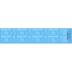 HIGHBALL F-351 CANADIAN PACIFIC PS-1 WOODCHIP CARS - HO SCALE