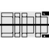 BLACK CAT BC379 - CANADIAN PACIFIC MAIL CAR STIRRUPS - HO SCALE