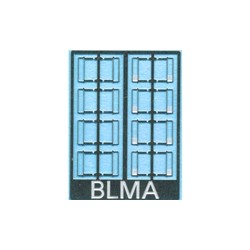 BLMA/ATLAS 64 - DIESEL LOCOMOTIVE WIND DEFLECTORS - N SCALE