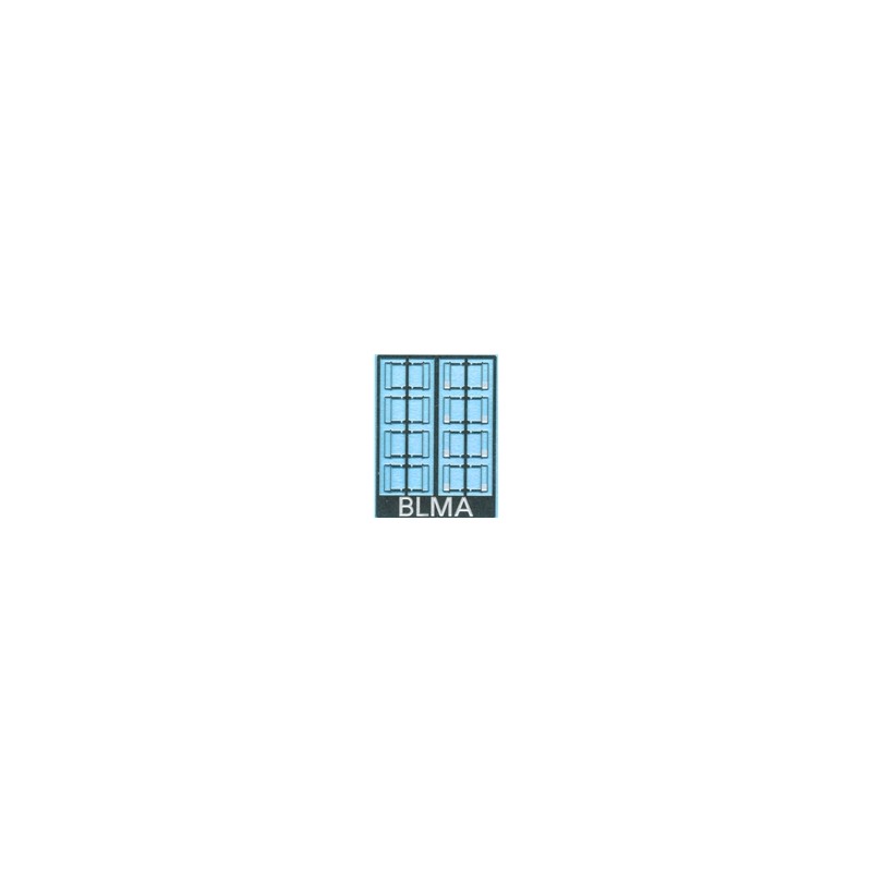 BLMA/ATLAS 64 - DIESEL LOCOMOTIVE WIND DEFLECTORS - N SCALE